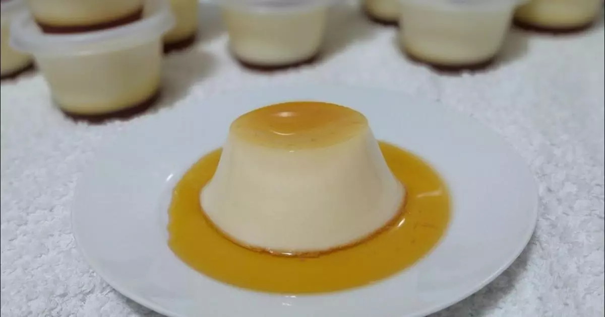 Delicioso Mini Pudim que Não Precisa Ir ao Forno!