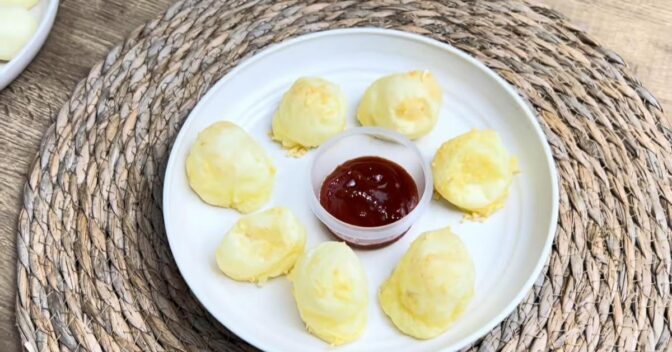 Air Fryer: Você Nunca Provou um Bolinho de Batata com Queijo Tão Fácil e Gostoso