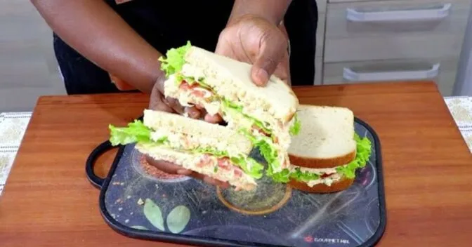 Lanche: Creme de Frango para Sanduíche Natural