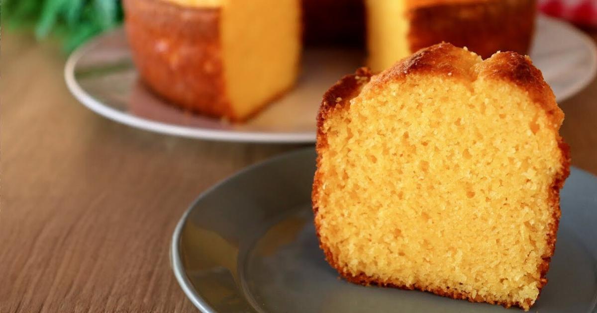 Bolo de milho fácil e fofinho, feito no liquidificador com ingredientes simples, perfeito para qualquer...