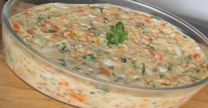 Saladas: Salada de Maionese Tradicional Fácil e Rápida para Qualquer Ocasião