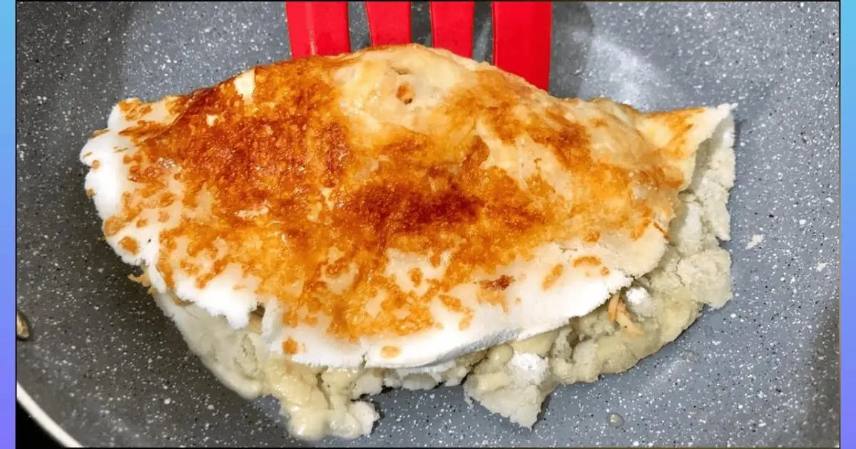 Tapioca crocante recheada com frango e queijo, pronta em 10 minutos para qualquer ocasião....