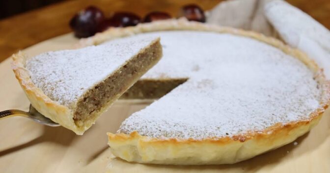 Sobremesas: Tarte de Castanhas Deliciosa Receita Tradicional de Outono