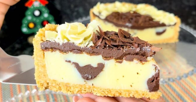 Sobremesas: Torta Trufada de Ninho com Chocolate