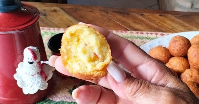 Bolos: Bolinho Caipira com Polvilho Escaldado