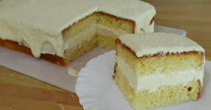 Especiais: Bolo Gelado de Leite Ninho Delicioso