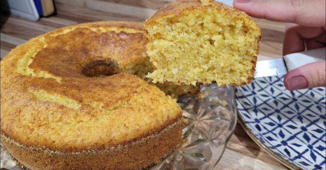 Bolos: Bolo de Milho com Coco: Receita Fácil e Deliciosa!