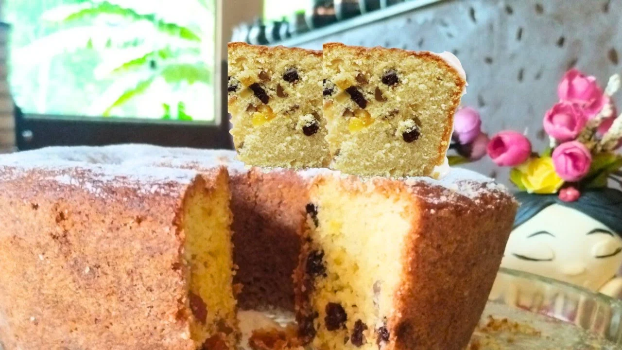 Aprenda a fazer o delicioso Bolotone O Bolo Natalino Perfeito, com frutas cristalizadas e uma...