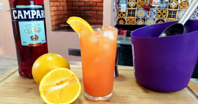 Drinks: Garibaldi com Campari e Laranja