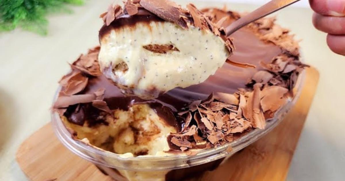 Pavê mousse de maracujá com chocolate, leve, delicioso e perfeito para sobremesas fáceis e elegantes....