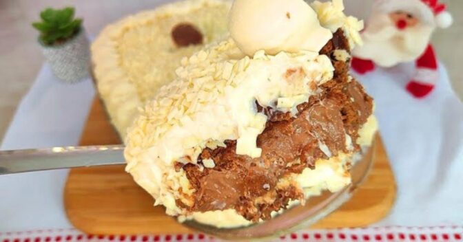 Sobremesas: Pavê de Ouro Branco Simples