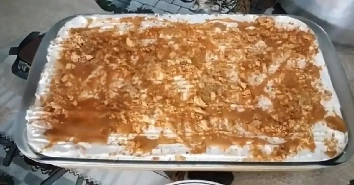 Pavê de doce de leite e paçoca perfeito para o Natal em 30 minutos....