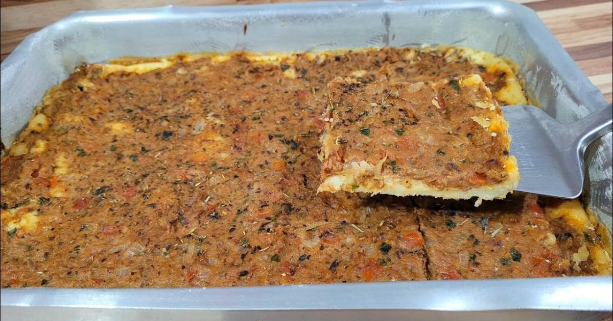 Pizza de Sardinha de Liquidificador: Receita Fácil e Rápida