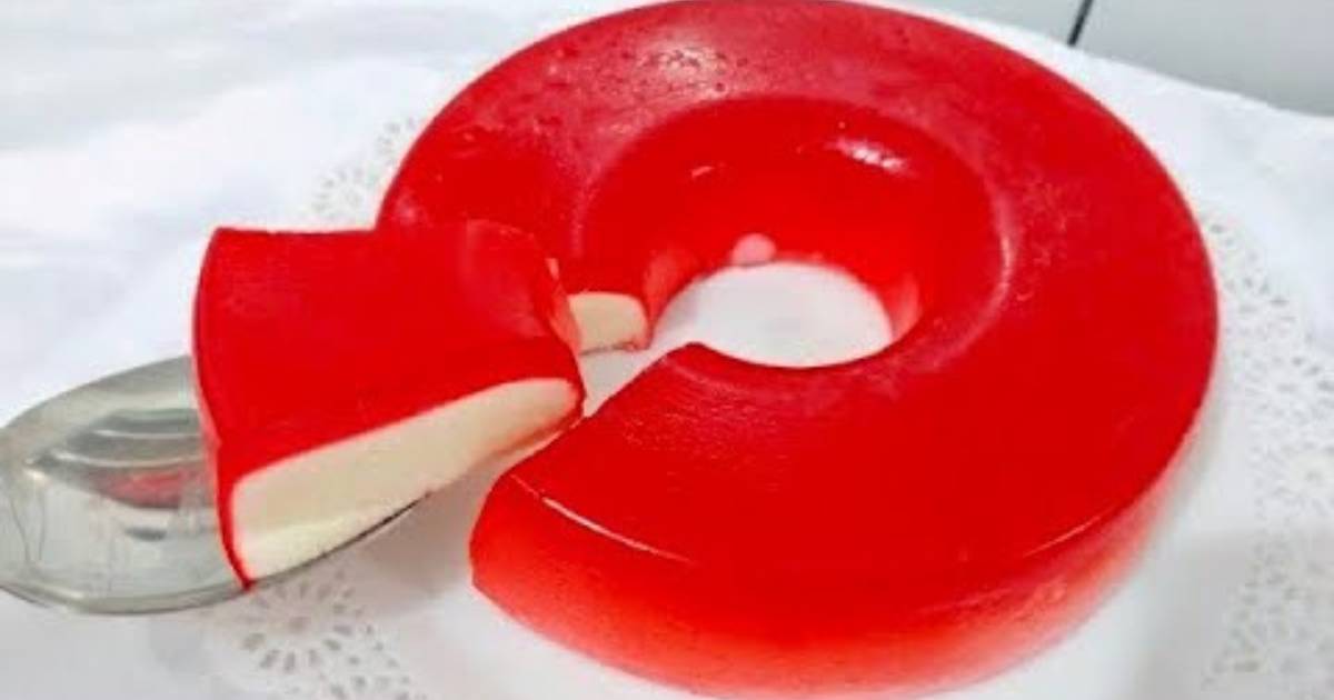 Prepare hoje mesmo essa Surpreenda com sobremesa Gelatina Recheada e surpreenda com uma sobremesa que...