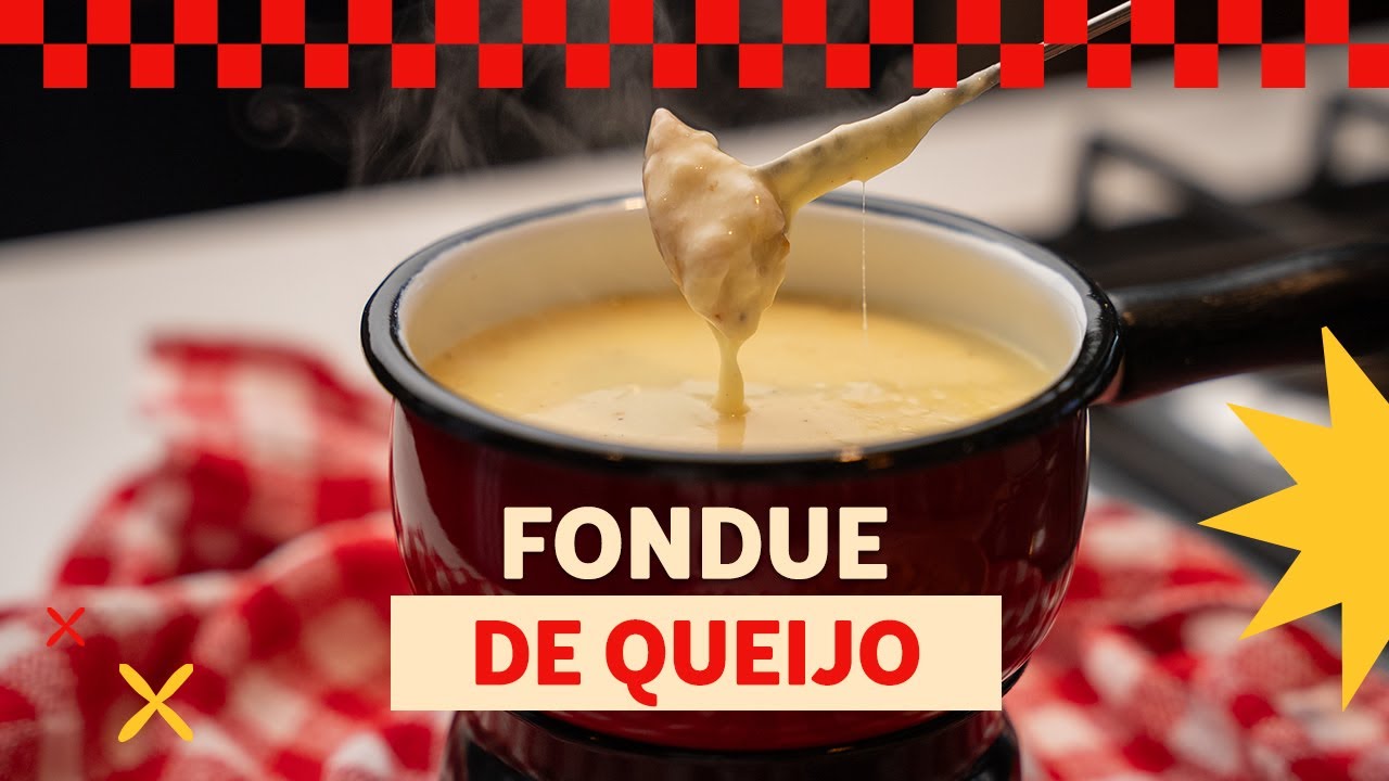 Aprenda a fazer um fondue de queijo caseiro cremoso e delicioso! Receita fácil e perfeita...