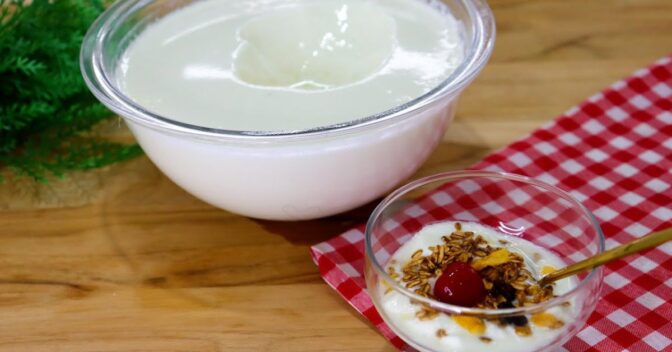 Especiais: Iogurte Natural com Apenas 2 Ingredientes
