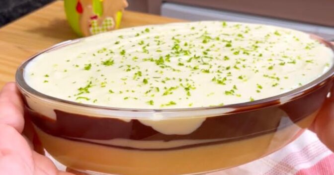Sobremesas: O Famoso Marido Gelado de 3 Sabores Arrancar Suspiros