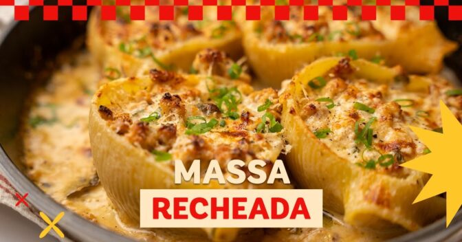 Massas: Massa Recheada Cremosa para um Almoço Especial