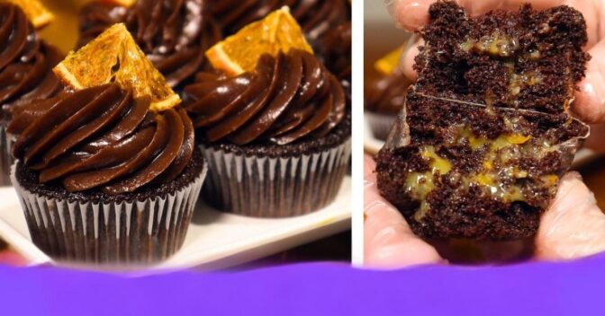 Sobremesas: O Melhor Cupcake de Chocolate da Vida