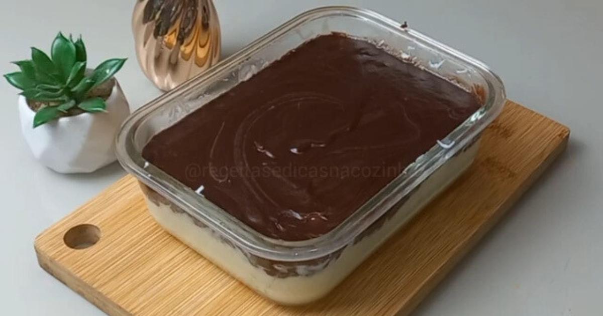 Aprenda a fazer Prestígio na Travessa com poucos ingredientes de forma prática e deliciosa!...