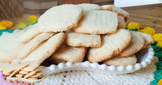 Biscoitos: Receita de Bolachas de Araruta Macias e Deliciosas