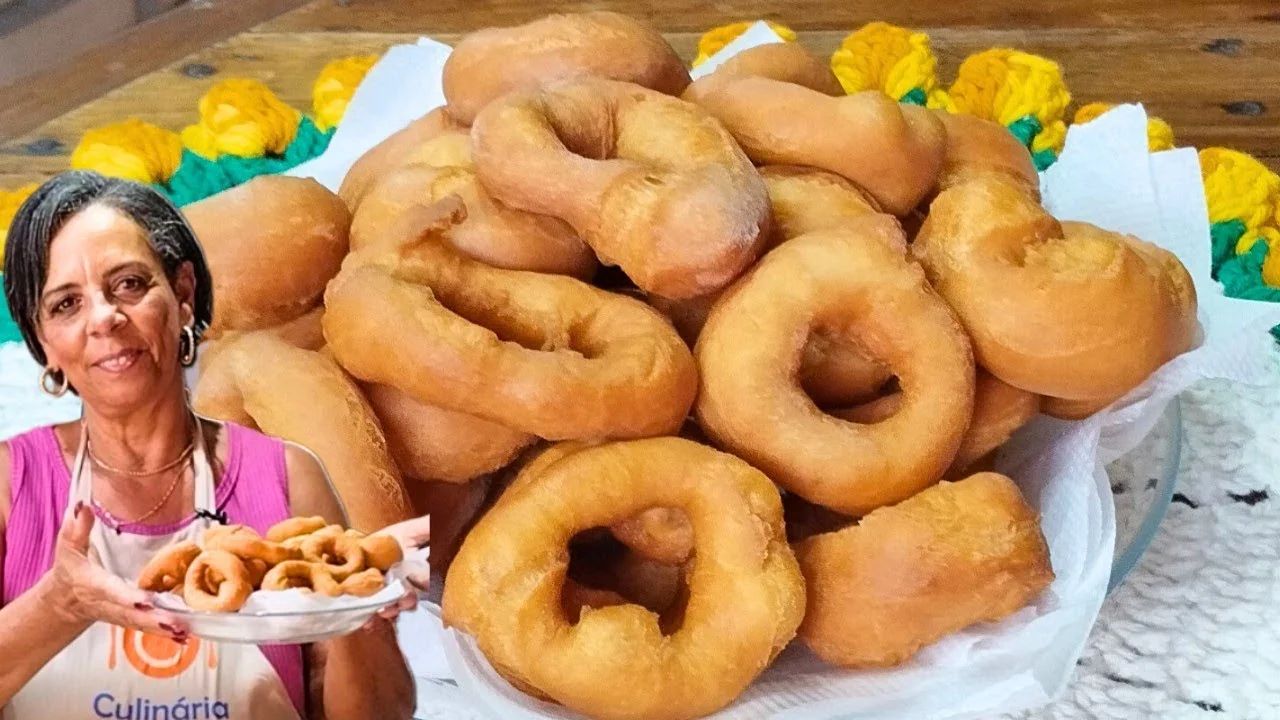 Aprenda a fazer Rosquinhas de Vinagre Sequinhas e Crocantes, perfeitas para o café da tarde!...