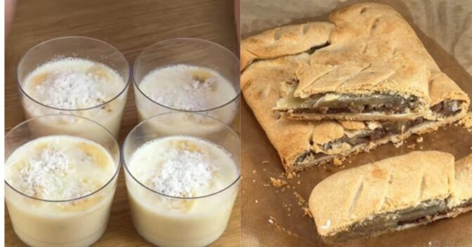 Lanche: Receita Viral de Banana com Massa Folhada: Um Sucesso na Internet!