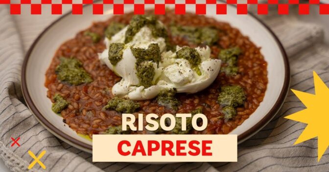 Especiais: Risoto Cremoso com Tomate Tostado e Pesto