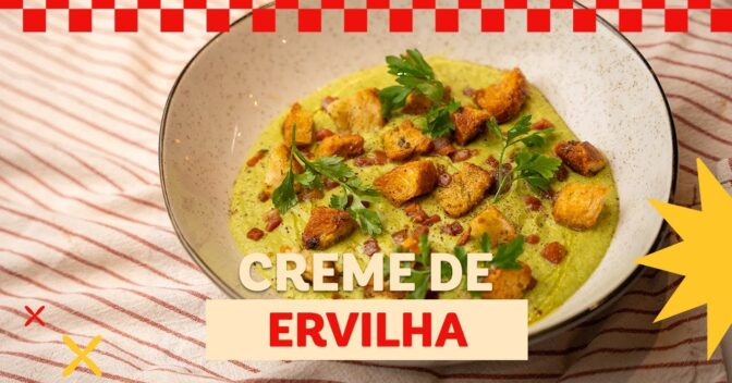 Sopa: Sopa de Ervilha Cremosa e Simples