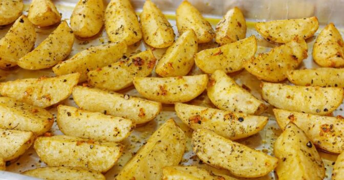 Saudável: Batata Canoa Temperadinha e Assada de Forno