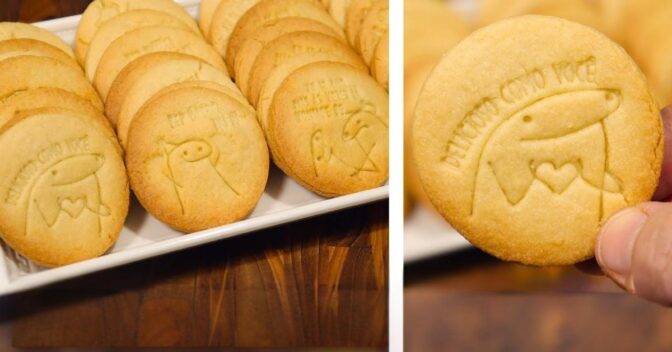 Biscoitos: Biscoito Amanteigado Decorado Que Derrete na Boca e Encanta na Aparência