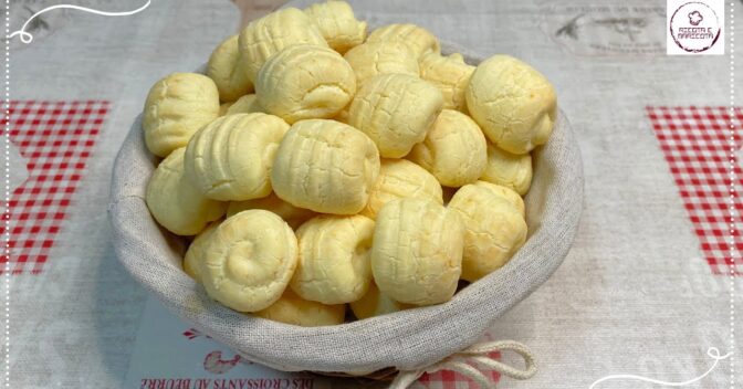 Biscoitos: Biscoito de Polvilho Assado com Queijo Macio