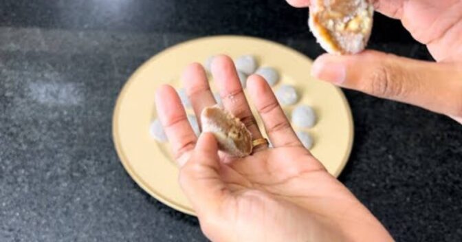 Doces: Docinho Cremoso de Chocolate Branco e Preto