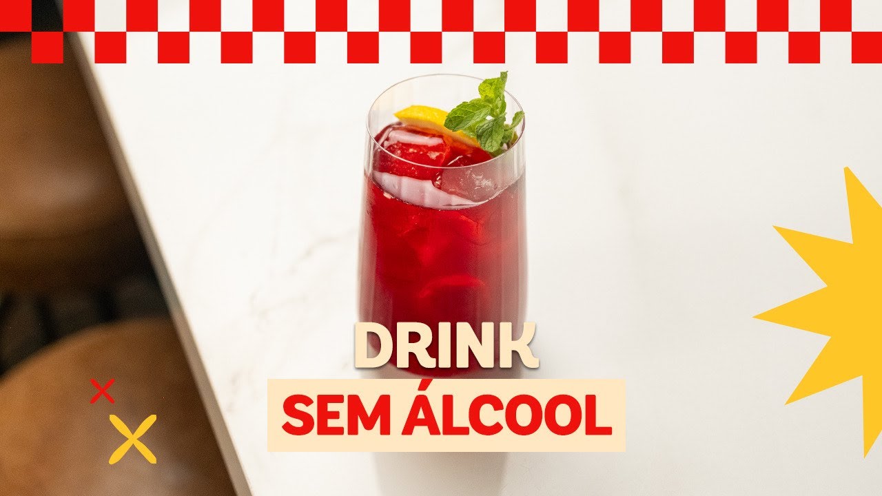 Esse drink refrescante sem álcool é perfeito para o verão! Feito com frutas vermelhas e...