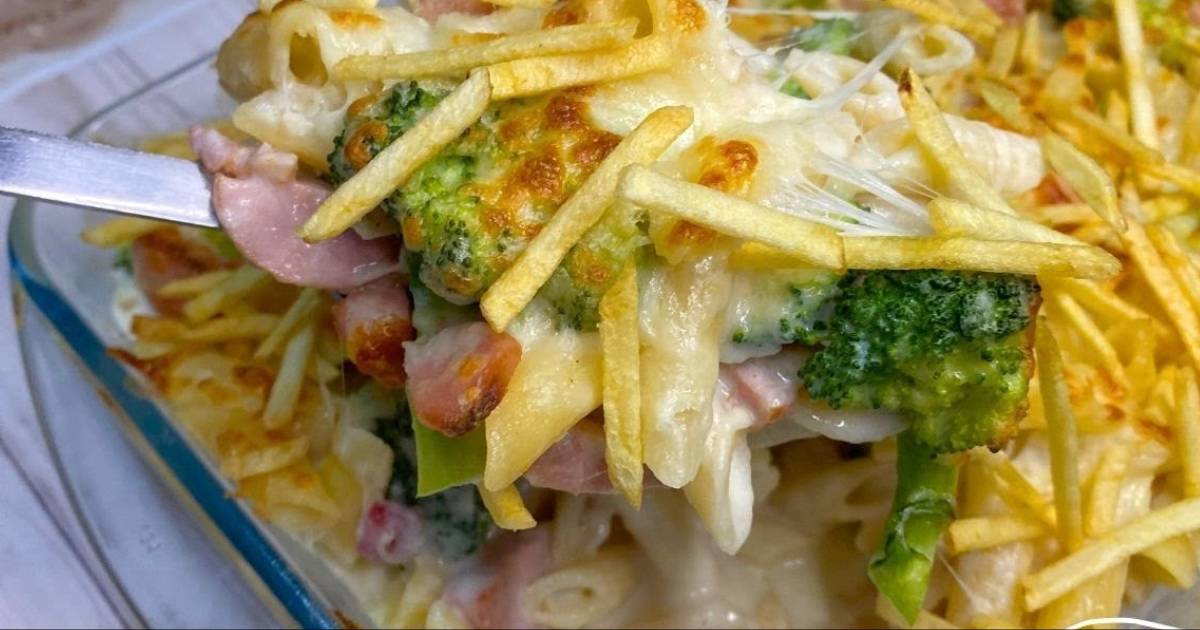 Aprenda a fazer macarrão de forno cremoso e muito fácil de fazer, uma receita deliciosa...