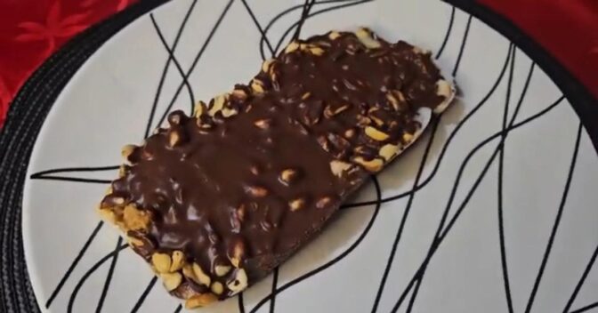 Doces: Snickers Vegano Caseiro: Uma Delícia Simples e Saudável!