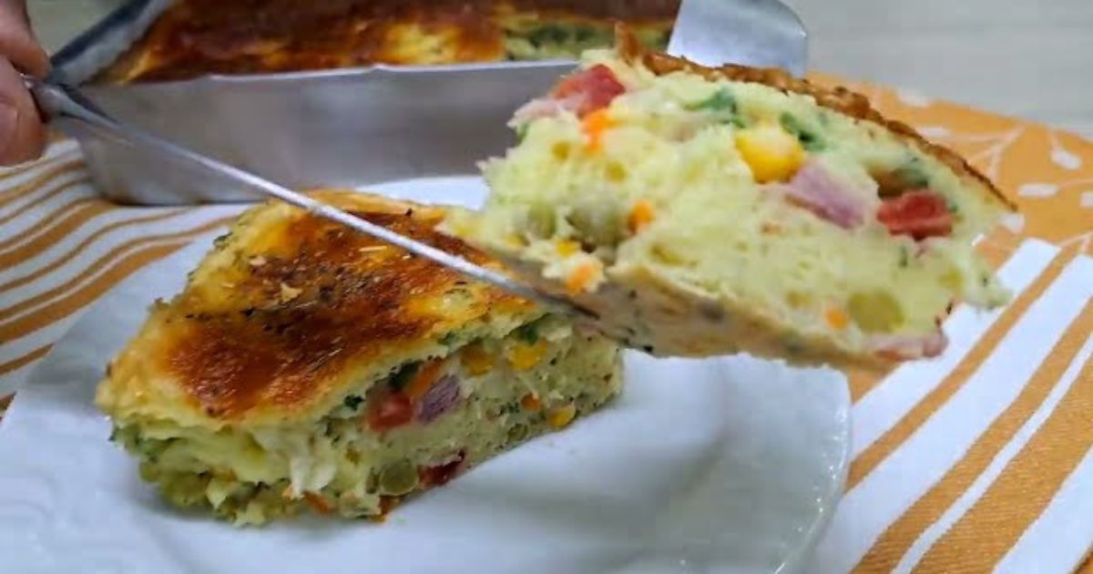 Que tal uma torta recheada hoje? E o melhor, sem trigo. Com um sabor incrível...