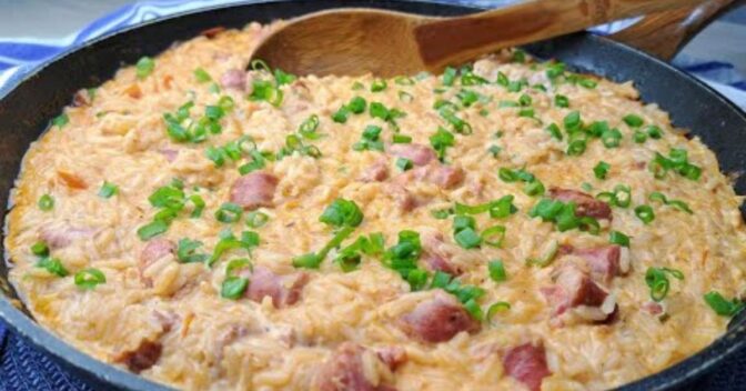 Especiais: Arroz Cremoso com Linguiça – Receita Fácil e Saborosa