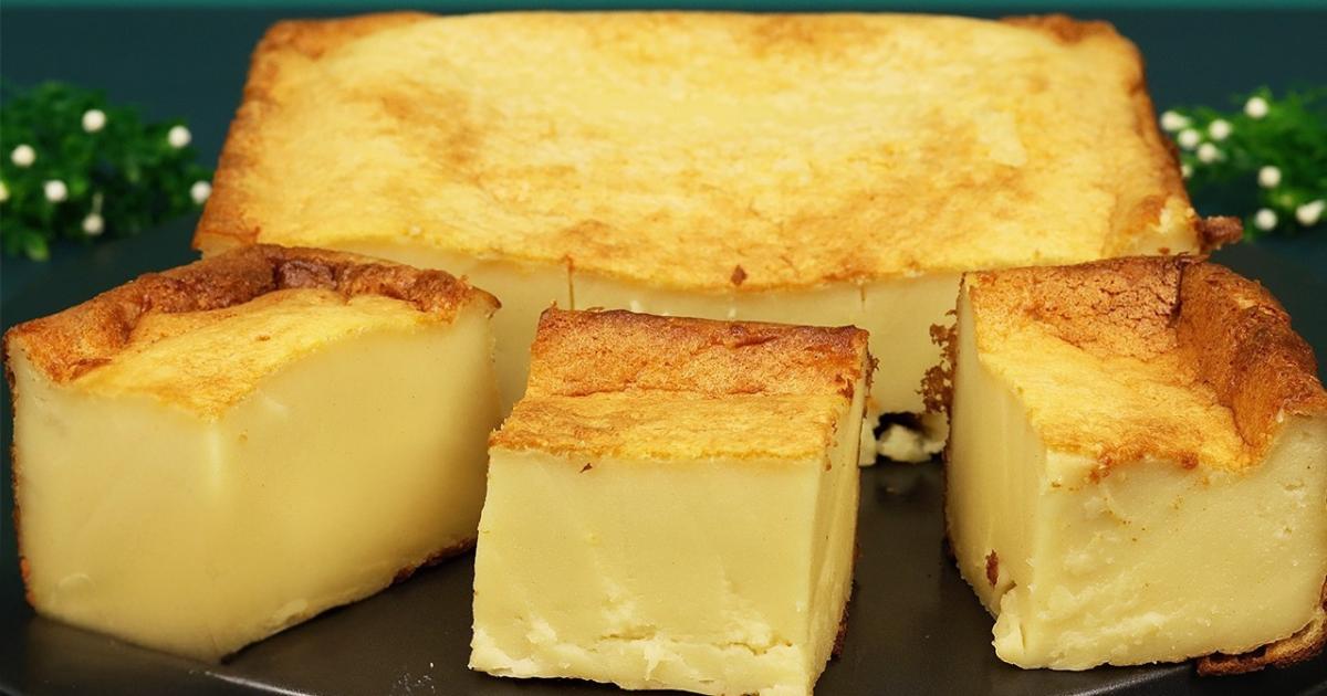 Bolo de leite cremoso, fácil de fazer no liquidificador e perfeito para acompanhar um café....