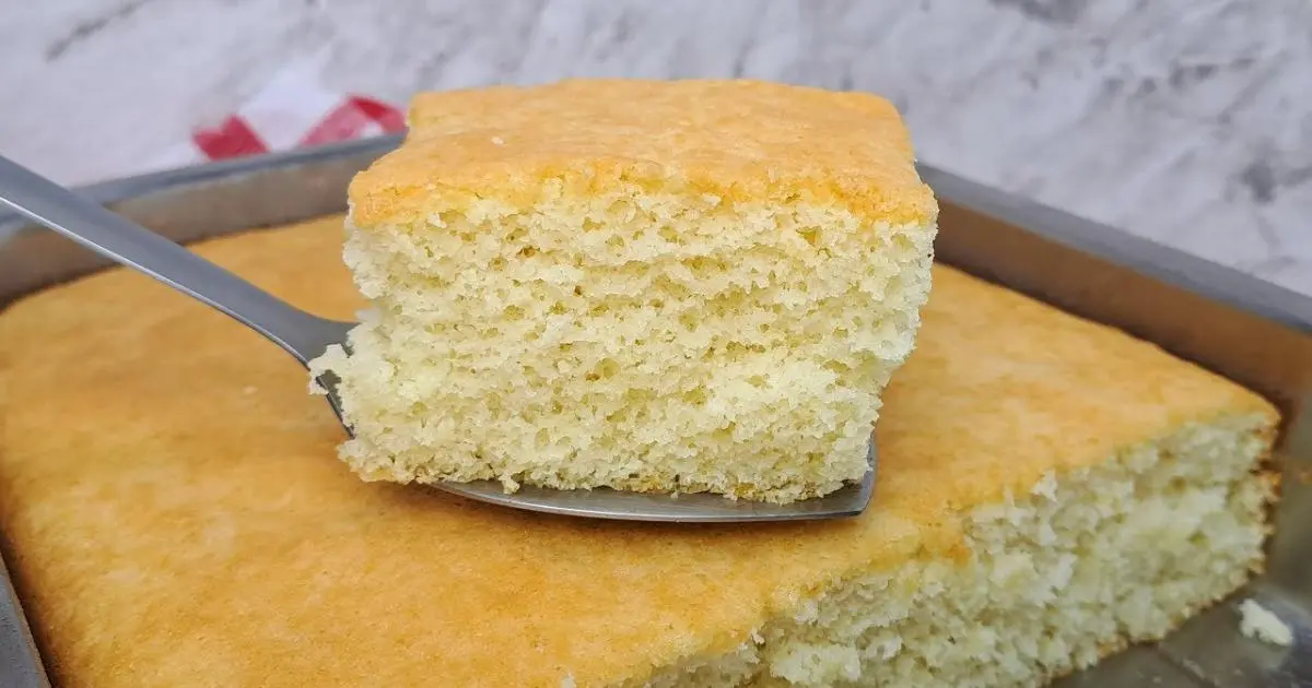 Receita de bolo pão de ló de água quente, sem óleo e sem leite, perfeito...