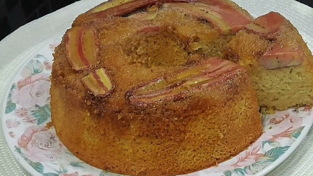 Bolo de Banana Fácil e Fofinho! Só Misturar na Tigela e assar. Uma receita simples,...