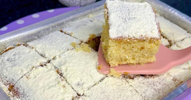 Bolos: Bolo de Laranja Fácil com Massa Pronta e Calda Especial