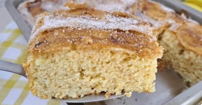 Bolos: Bolo de Banana Simples e Fofinho: Receita Fácil e Deliciosa