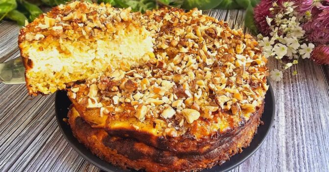 Saudável: Cheesecake Diet com Cenoura e Maçã