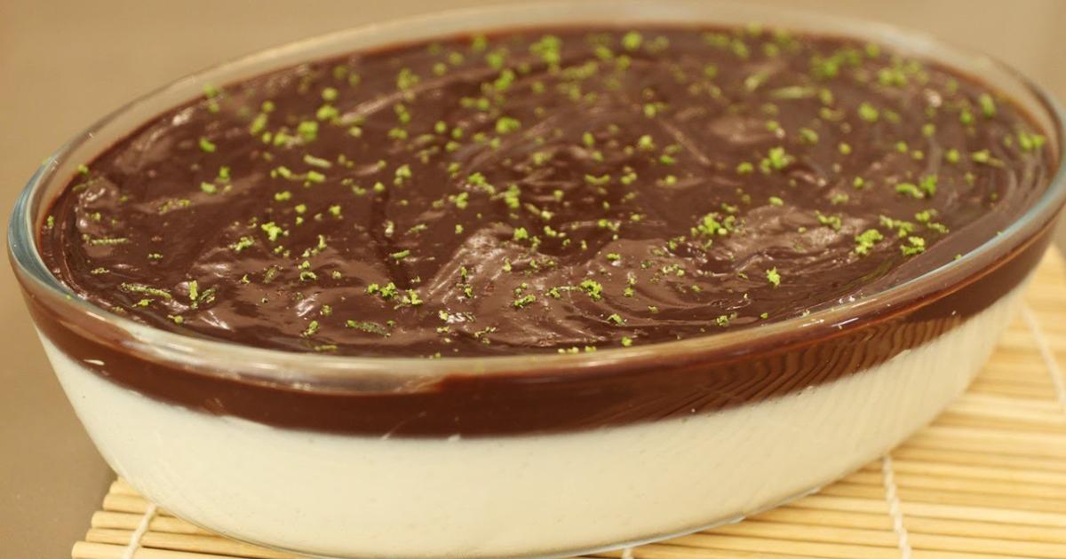 Aprenda a fazer um mousse de limão com ganache de chocolate irresistível e fácil....