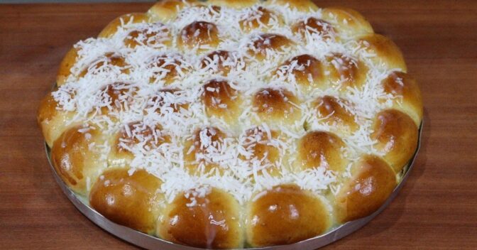 Pães: Pão Caseiro Super Fofinho com Calda Especial