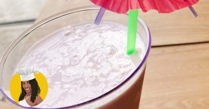 Bebidas: Smoothie de Morango cremoso e refrescante