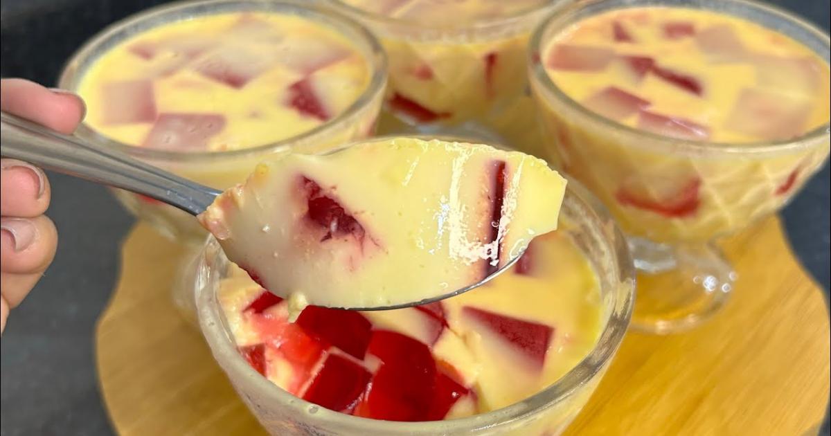 Aprenda a fazer uma sobremesa de gelatina simples, econômica e deliciosa, perfeita para qualquer ocasião....
