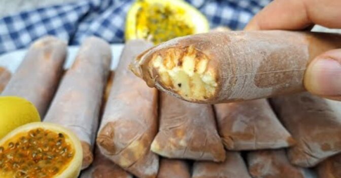 Sobremesas: Sorvete Trufado de Maracujá com Chocolate: O Gelado Perfeito para o Verão!