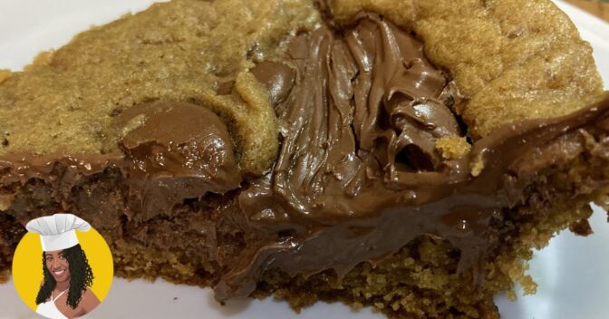 Sobremesas: Torta Cookie de Nutella Delicioso